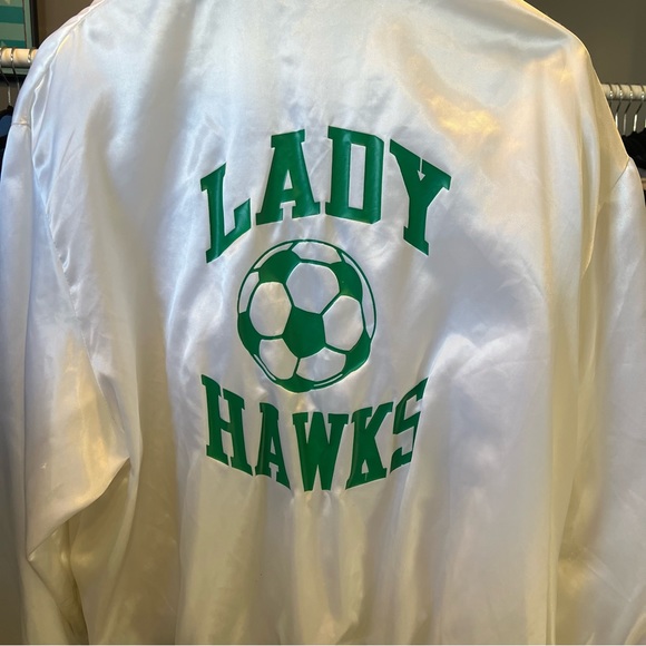 80’s Birdie Nylon Varsity Jacket - Picture 4 of 6